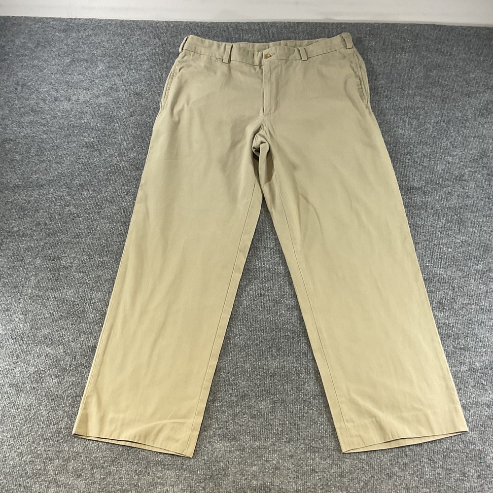 Bills Khakis M2 Standard Fit Mens 35x31 Tan Cotton Twill Chino Pants USA Made